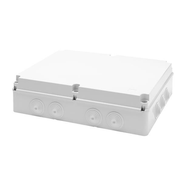 BOÎTE IP55 460X380X120 AVEC PASSE-FILS