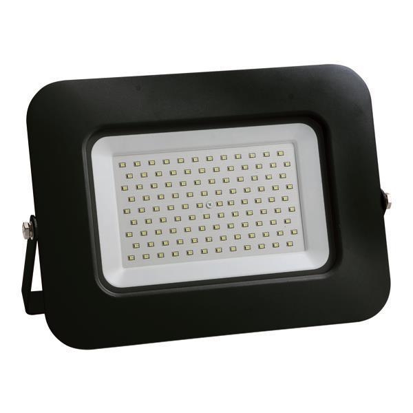 PROJECTEUR LED SMD 100W 4000K IP65 NOIR BASE 360° PLUS